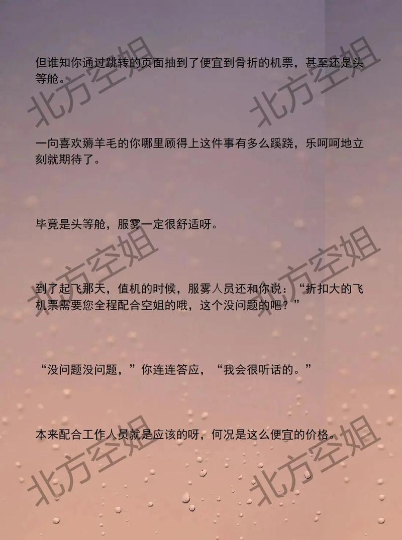 空姐情欲小说在线阅读:云端私密爱恋
