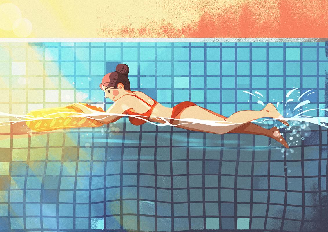 瘦身游泳课漫画免费版在线阅读-轻松瘦身爆笑来袭